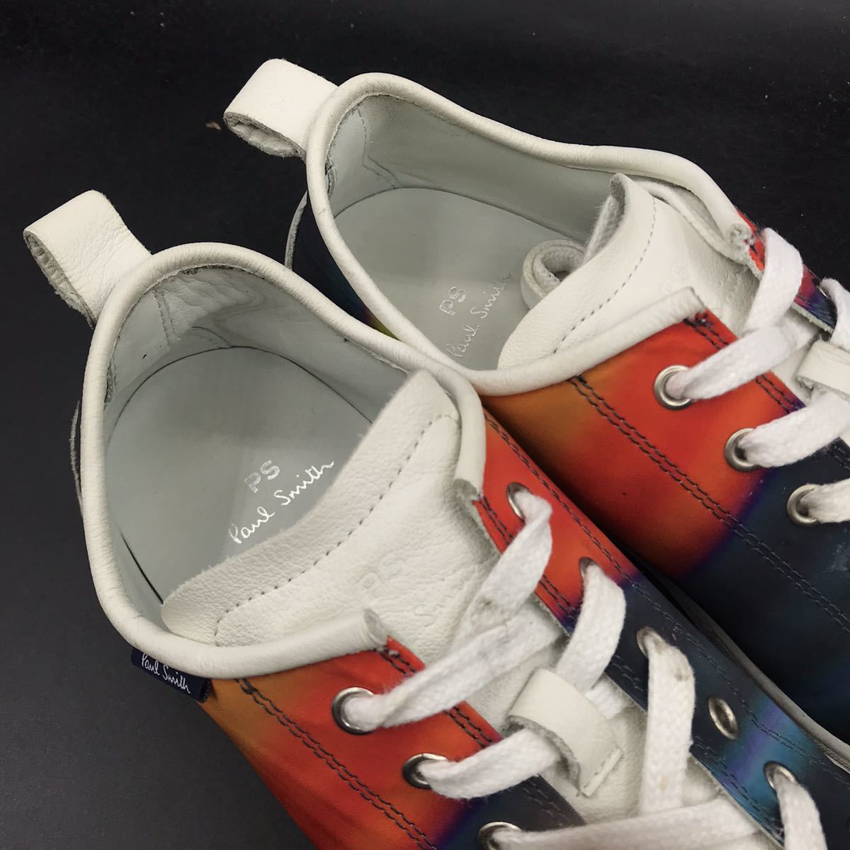 F83 Paul Smith ポールスミス スニーカー メンズ レザー切替 UK7 EU41 