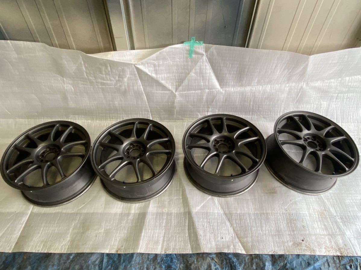 ワークエモーション CRカイ 4本セット 18×7.5J PCD 100 5穴 EMOTION