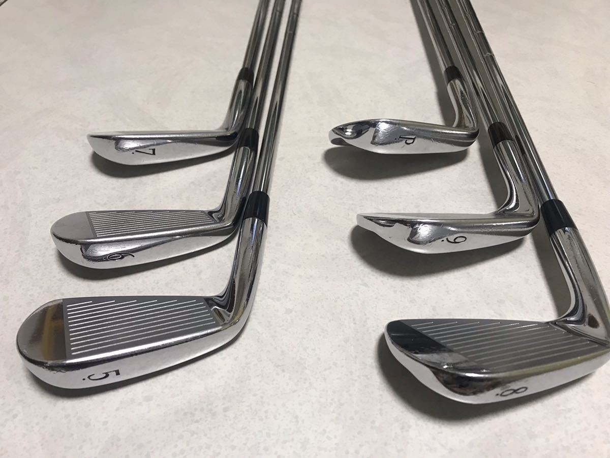 美品】 MIZUNO MP-55 アイアン ダイナミックゴールド S200 5-P 6本