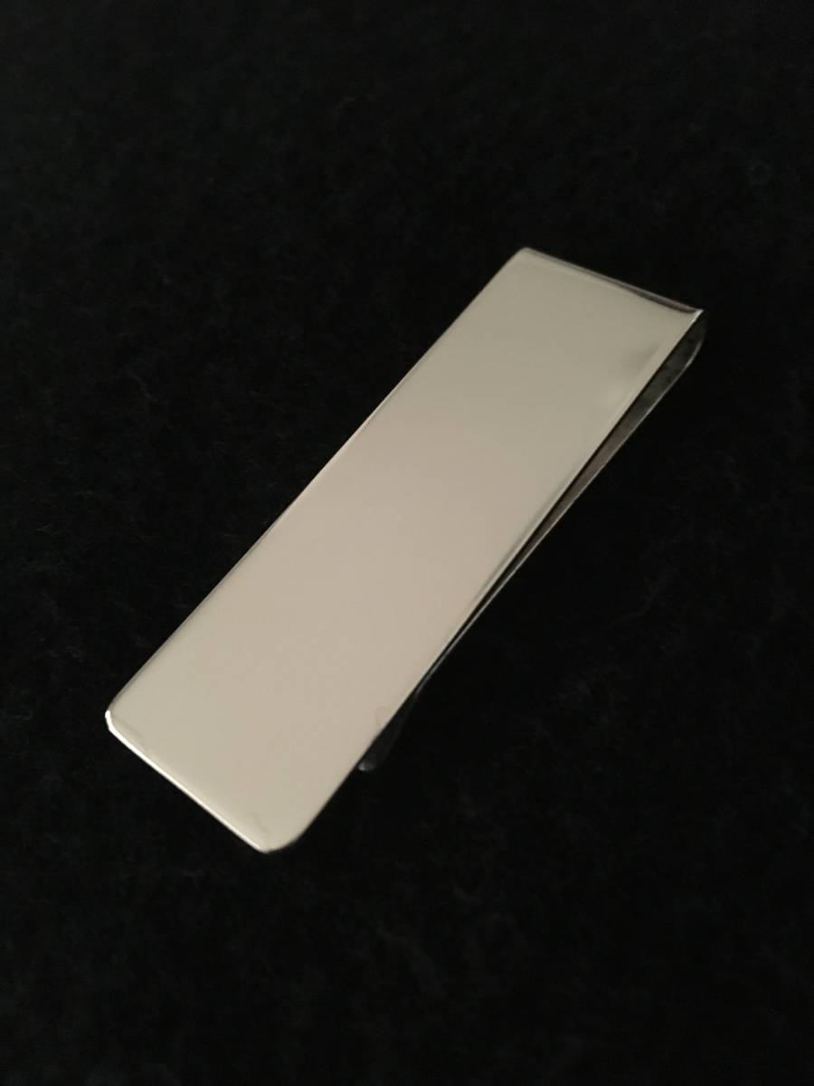 【 ◆ 稀少美品・TIFFANY & Co. / ＊ティファニー《SILVER 925》シンプルデザイン・マネークリップ 】