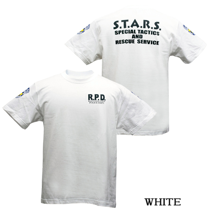 バイオハザード | Tシャツ S.T.A.R.S. ホワイト - STARS CAPCOM T