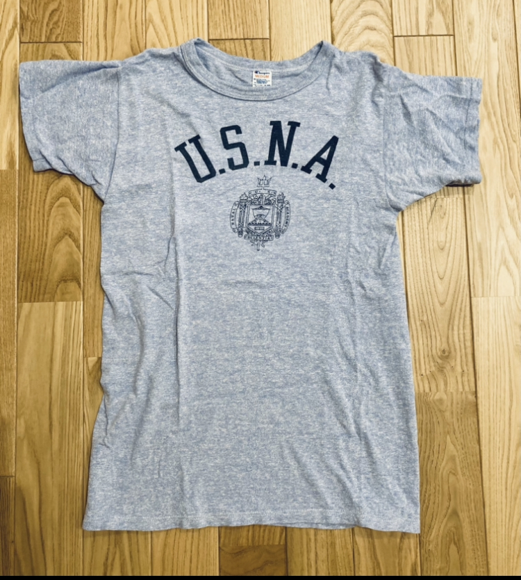 80s ☆ Champion チャンピオン トリコタグ Tシャツ (Mサイズ) USNA 