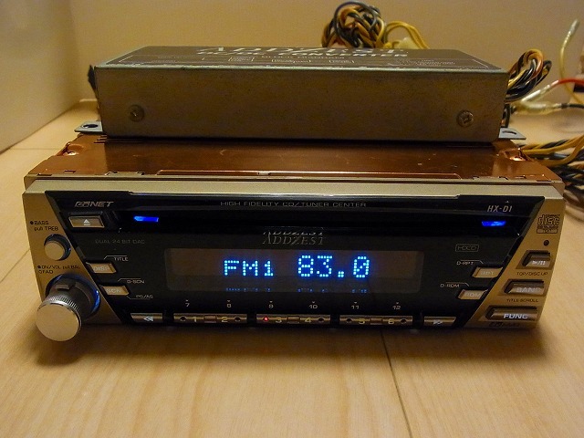 車 ジャンク品:アゼストeNet HX-D1 CDプレーヤー定価135000円