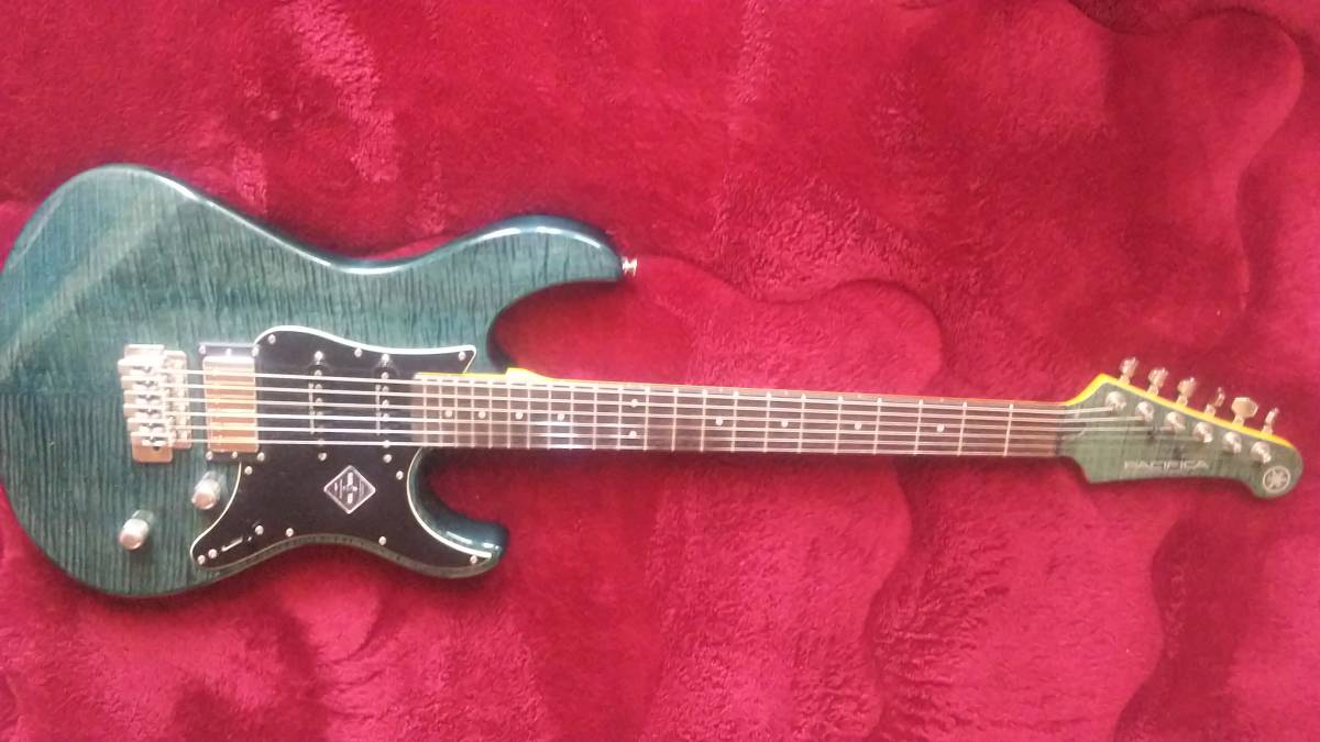 美品 Yamaha Pacifica 612 Vii FM IDB（インディゴブルー）使用わずか 