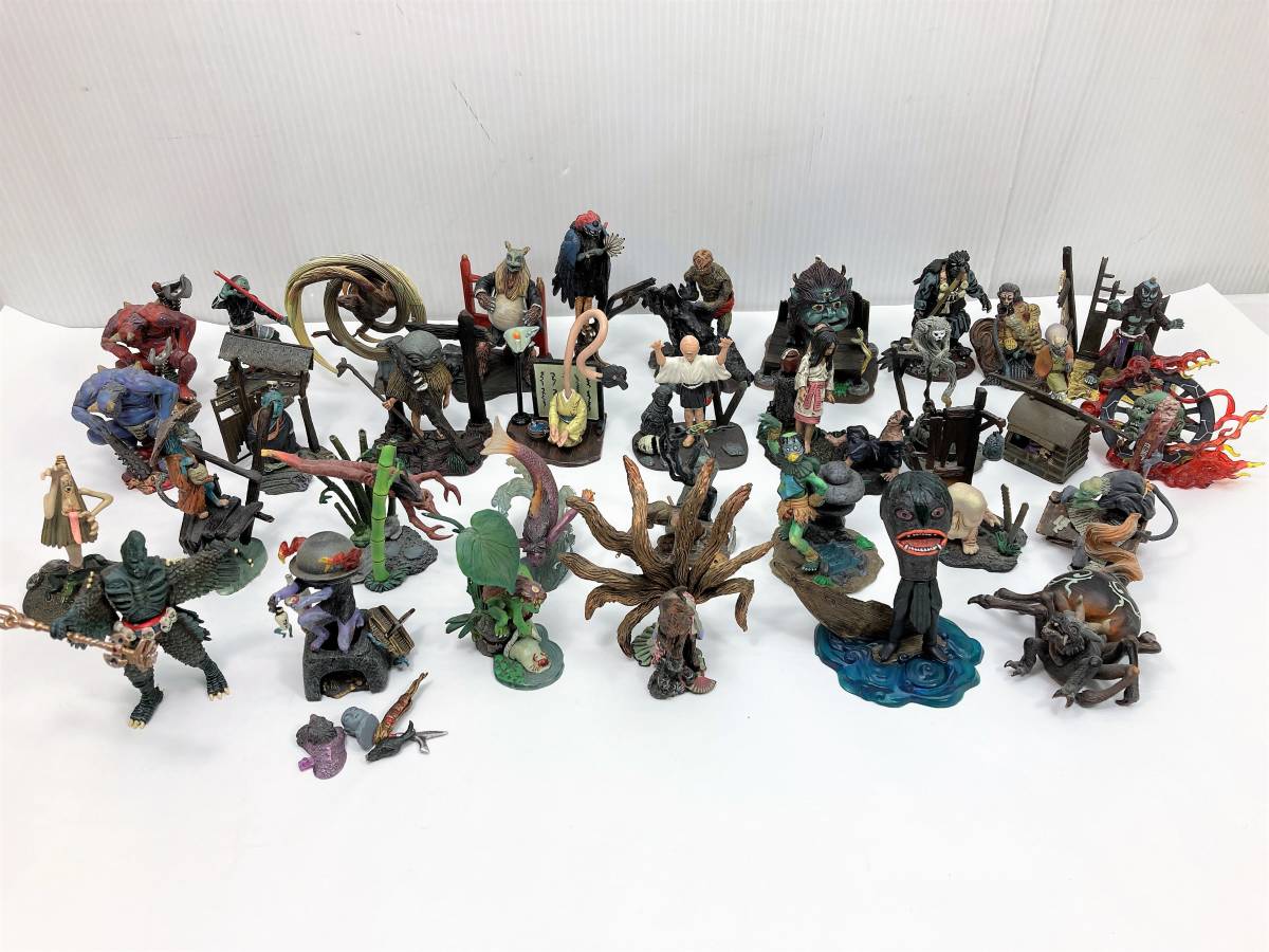 百鬼夜行妖怪コレクション 大量！ 33種類 海洋堂 現状品 【公式通販】