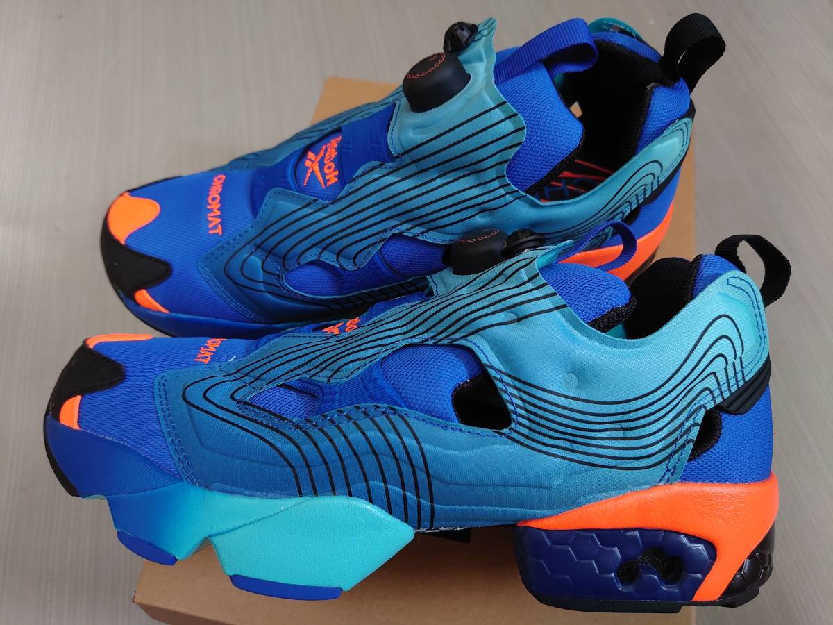 最終値下げ！ 新品 26.5cm 定価19800円 リーボック ポンプフューリー reebok Chromat Instapump Fury スニーカー シューズ ランニング