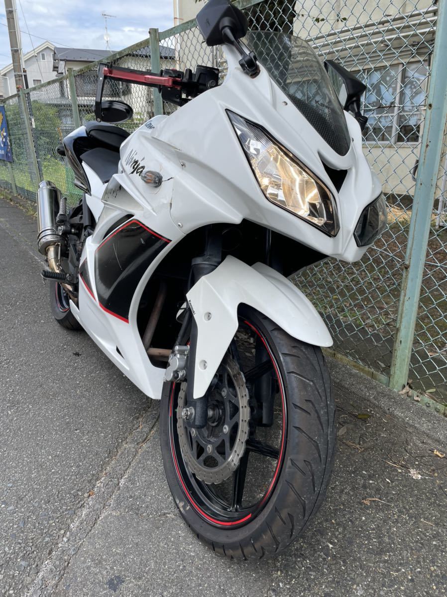 NINJA250R 東京 神奈川 エンジン好調 外装の状態悪い