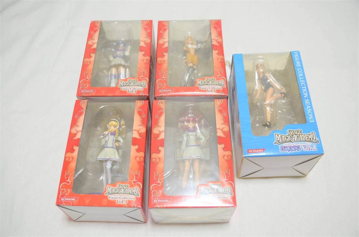 クイズマジックアカデミー　フィギュア　５種類_1