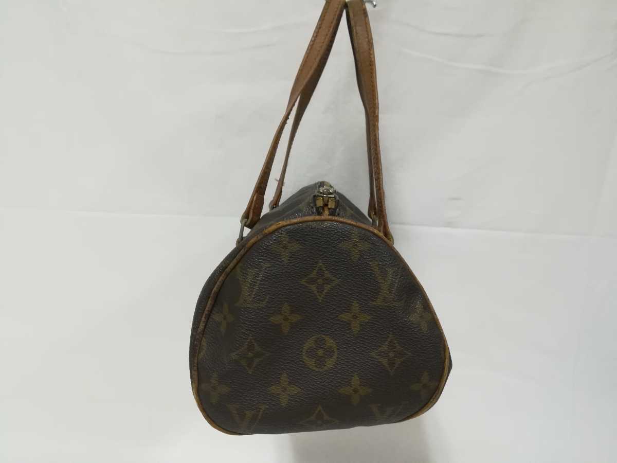 箱保存袋付美品ルイヴィトンLOUISVUITTONダミエ レザーキーホルダー本物 LOUIS VUITTON ルイヴィトン ハンドバッグ パピヨン モノグラム 820