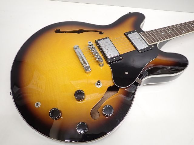 Tony Smith セミアコ ハードケース付き 破損箇所あり ES-335 TONY