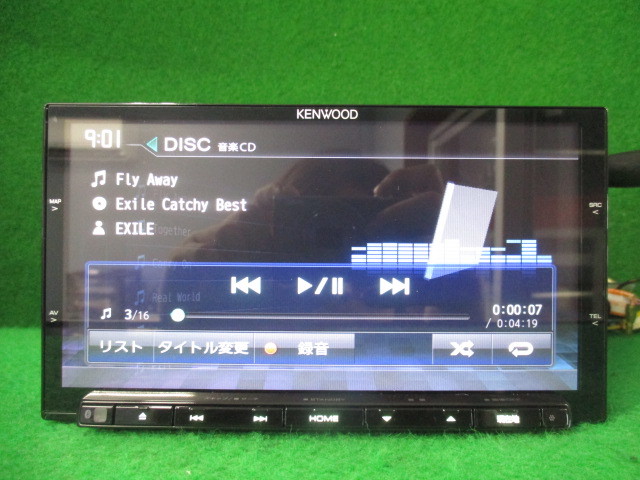 と６９５ 激安!! 中古!! KENWOOD ケンウッド メモリーナビ MDV-Z701 &frasl; Yahoo!オークション ケンウッド (CDプレーヤー)の落札相場 -「u70」(ケンウッド) 中古の通販