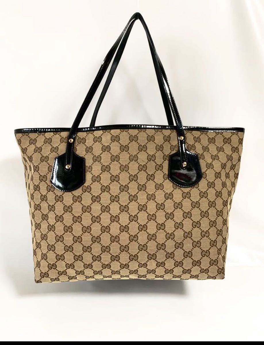 GUCCIグッチトートバッグ GG柄イタリア製211975JOLIEキャンバス 