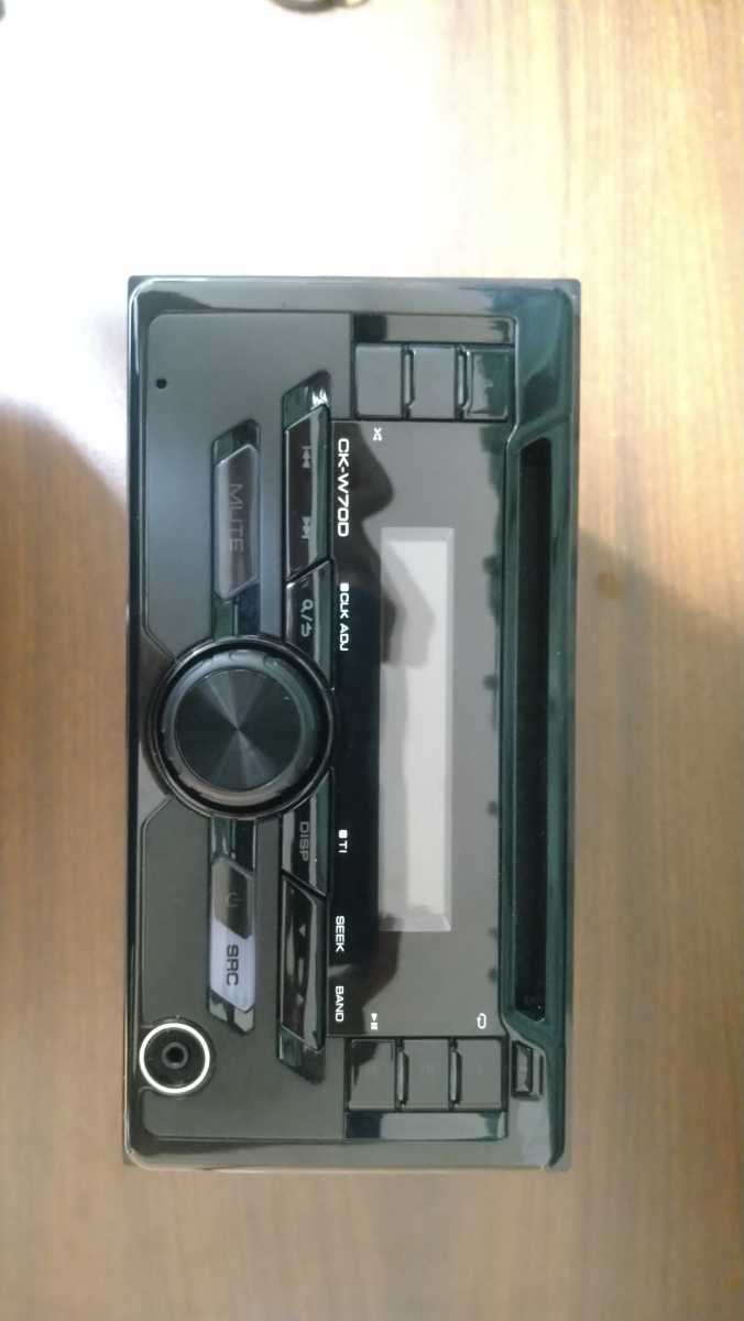 新車外し ダイハツ純正 Kenwood ケンウッド CK-W70D CD AUX KENWOOD CK