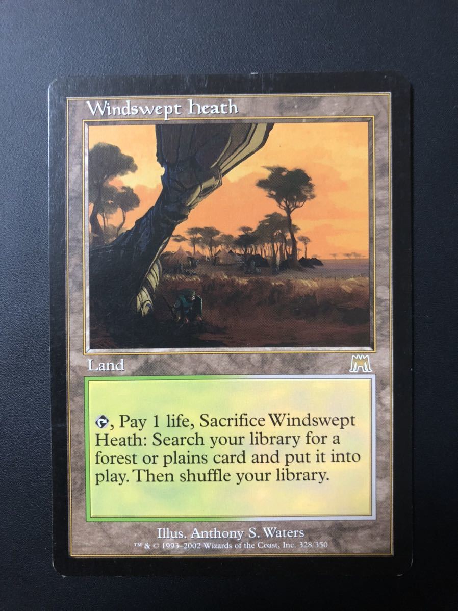 【MTG/ONS】吹きさらしの荒野/Windswept Heath 英語版