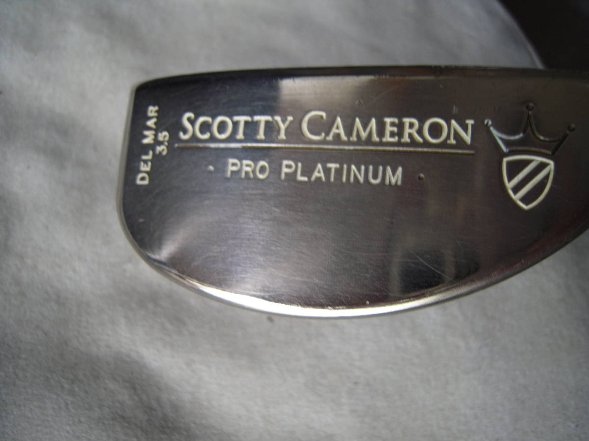 Scotty Cameron スコッティキャメロン パター PRO PLATINUM DEL MAR 3.5