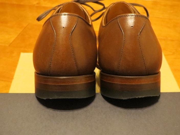 SCOTCH GRAIN スコッチグレイン パンチドキャップトゥ F746 DBR 25.5 