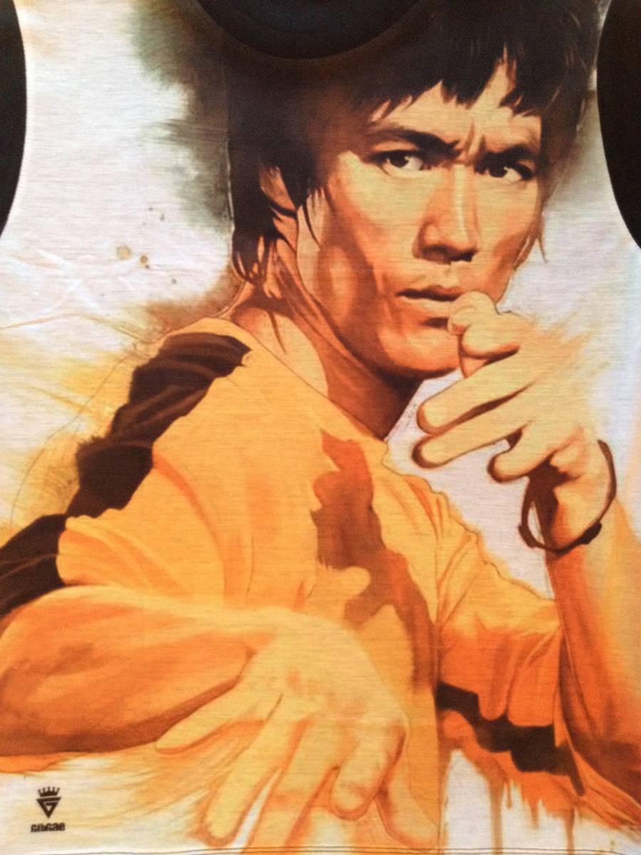 L ブルース リー 李小龍 死亡遊戯 Tシャツ Gibgae イラスト キャラクター 売買されたオークション情報 Yahooの商品情報をアーカイブ公開 オークファン Aucfan Com