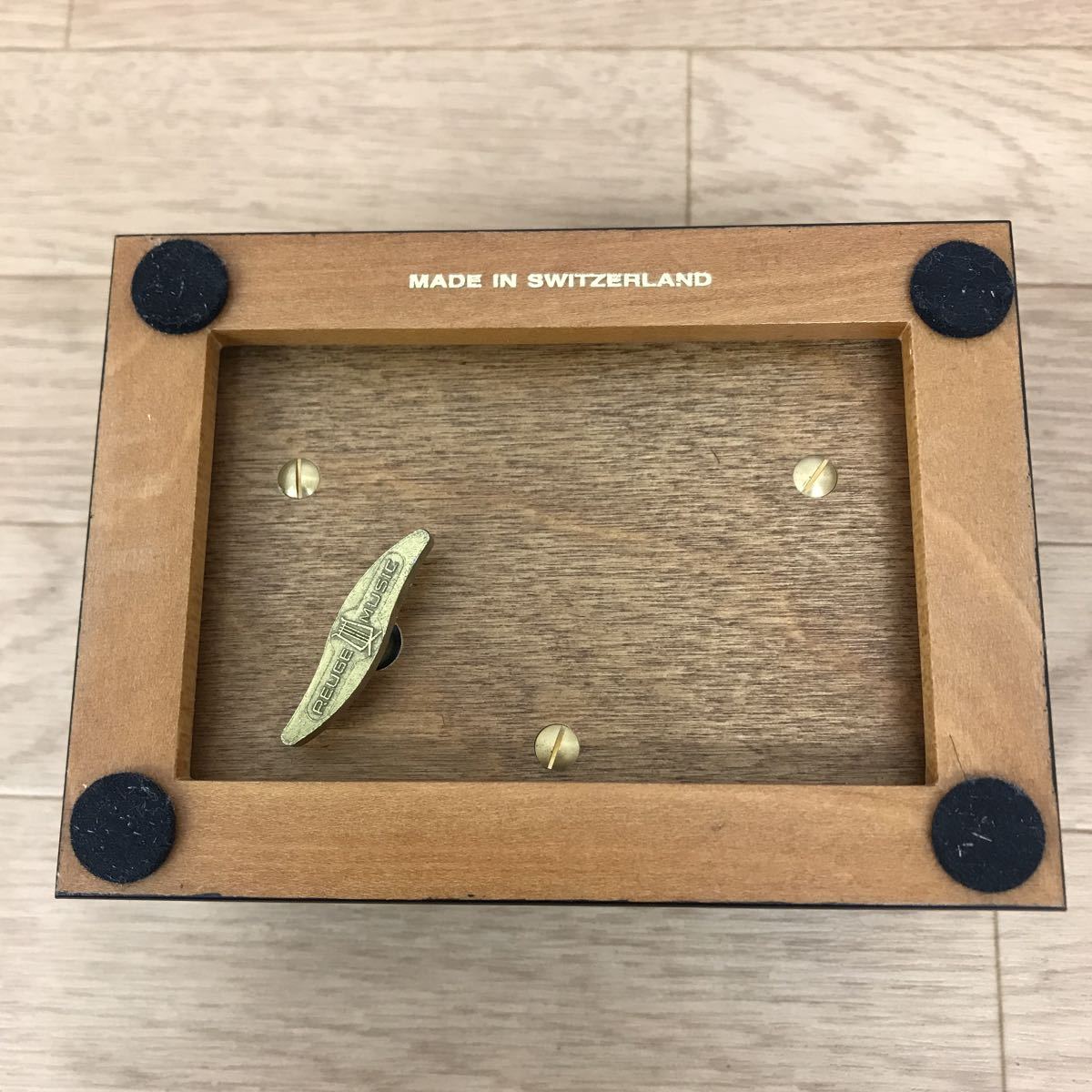 美品〉REUGE MUSIC リュージュ オルゴール カノン 一曲再生可能 美品