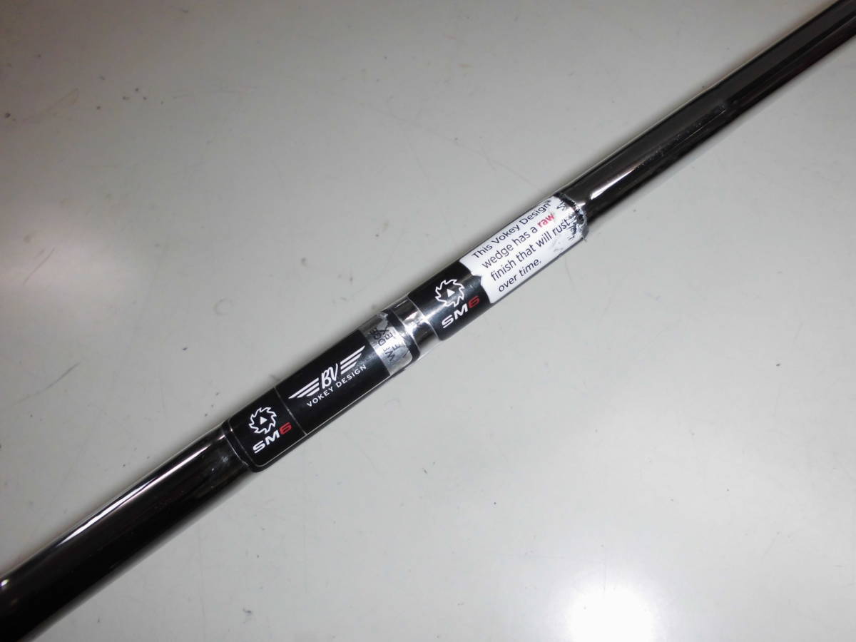タイトリスト・VOKEY DESIGN・SM6・48度・S相当(DG)US 中古Q