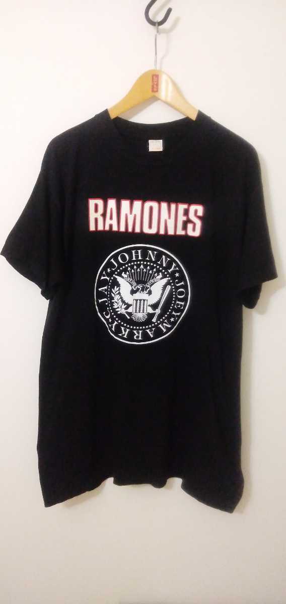 【HOT，爆買い】 90s 1990 RAMONES ラモーンズ ビンテージ Tシャツ XL NIRVANA クラッシュ レッチリ ソニックユース ダイナソーJr 銀杏BOYZ(Tシャツ)｜売買されたオークション情報、yahooの商品情報をアーカイブ公開 - Tシャツ