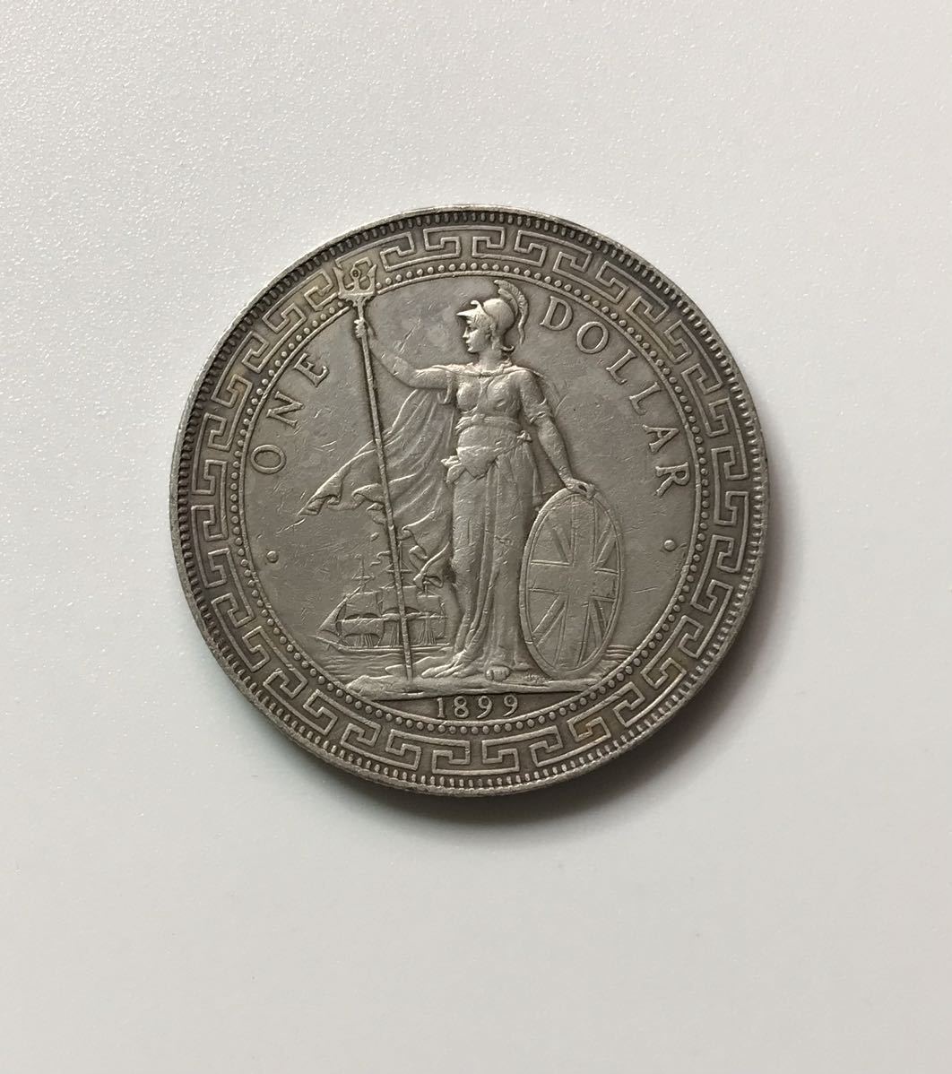 古銭 0 Hong 銀貨 Trade Britain Great 貿易銀 B Dollar Kong イギリス