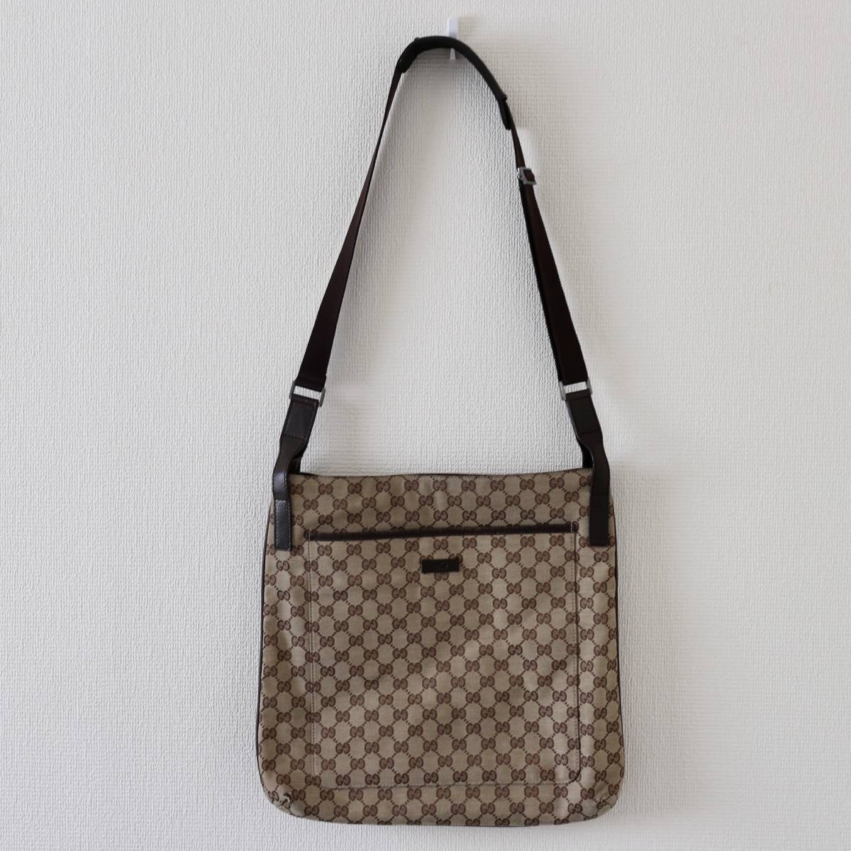 限定セール，お得 8061 GUCCI グッチ ショルダーバッグ GG柄 オールド 