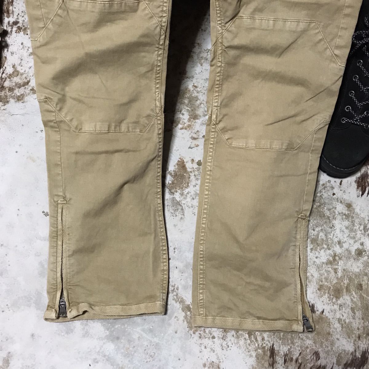 希少 RALPH LAURENカーゴパンツ カーキ ストレッチスキニー 希少 RALPH LAURENカーゴパンツ カーキ ストレッチスキニー