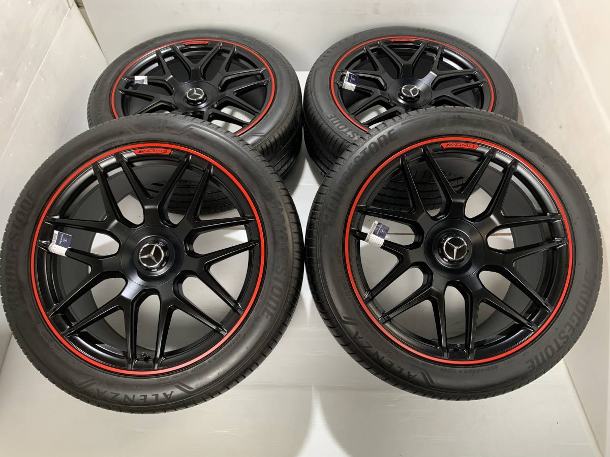 ★ 2019 ベンツ AMG W463 GクラスG65純正 エディション G350 G500 G55 G63 G65 22ホイール4本 BRIDGESTONE 2019年製