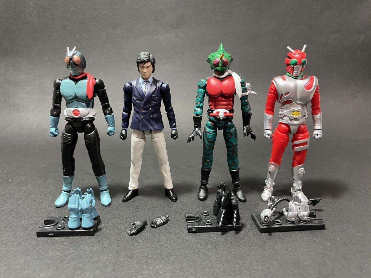 お手続き用 掌動 shodo 仮面ライダー 1号 本郷武 アマゾン ゼクロス ディケイド