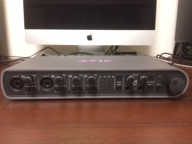Avid Mbox Pro オーディオインターフェース アビッド
