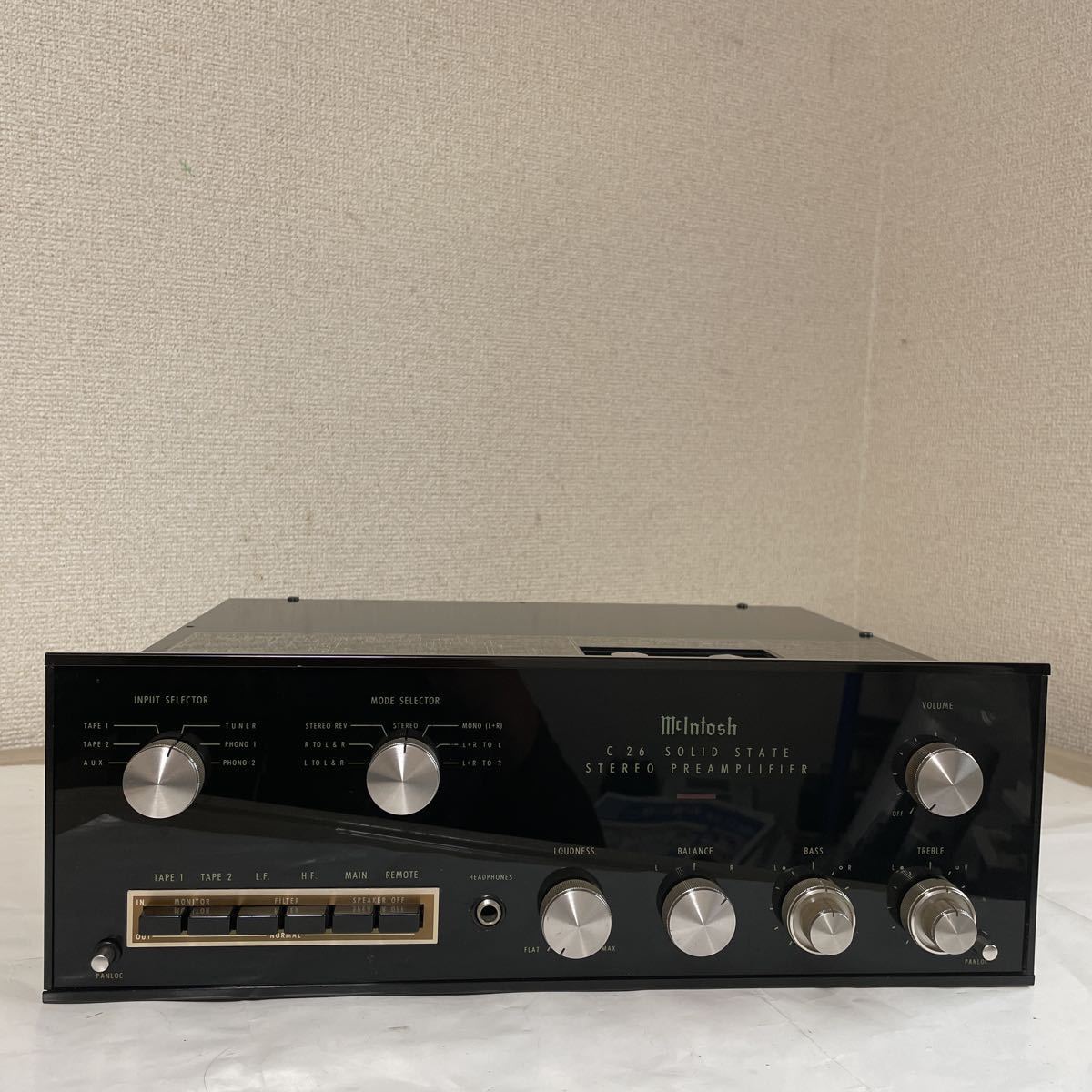 McIntosh マッキントッシュ C26 プリアンプ 最終値下げ公式通販