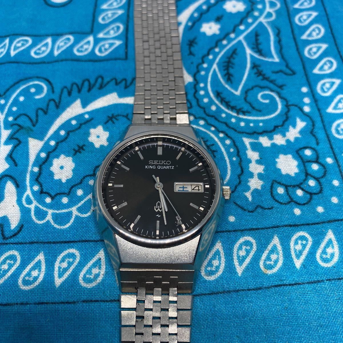 良品 SEIKO セイコー KING QUARTZ キングクォーツ 0853-8040 