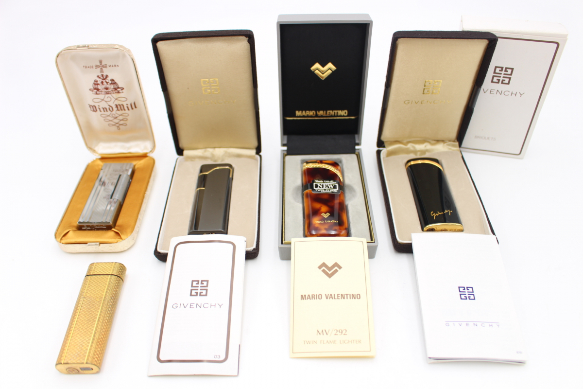 行董】ブランドライターまとめ GIVENCHY ジバンシィ Cartier 