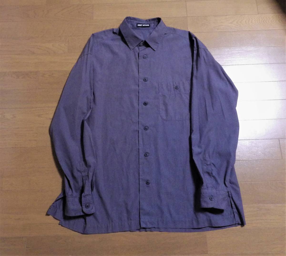 ☆ ISSEY MIYAKE イッセイ ミヤケ 80s～90s～ 刺しゅうタグ【オーバー 