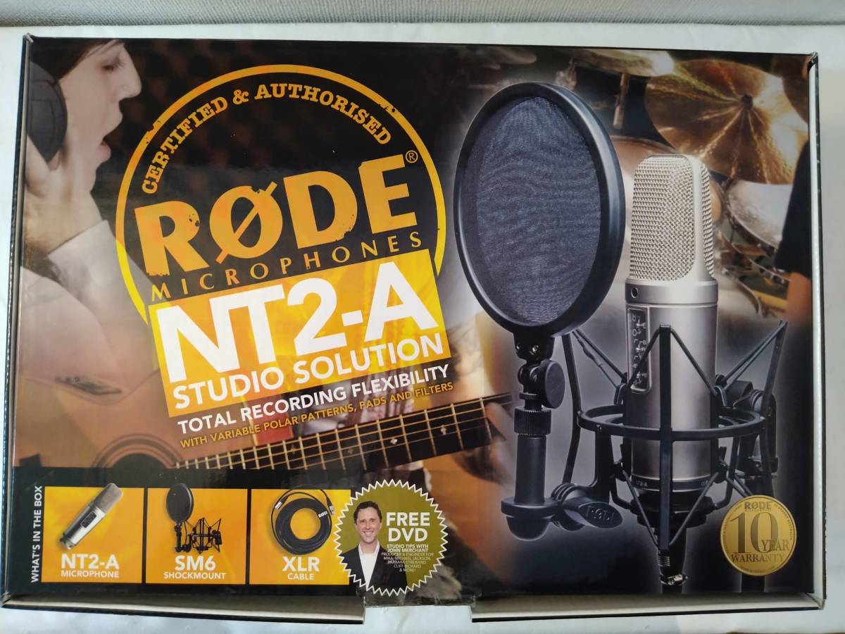 【新品】RODE NT2-A コンデンサーマイク