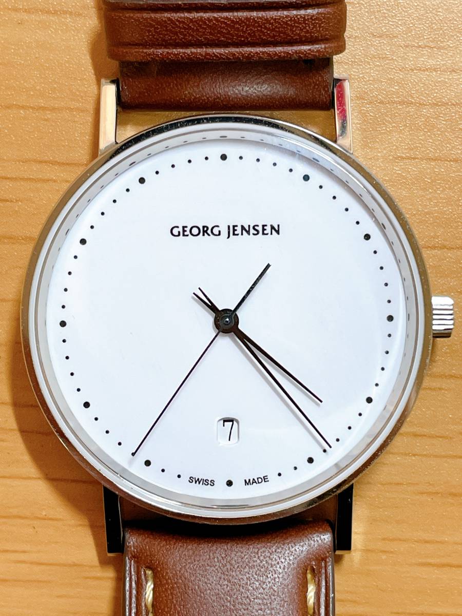 ジョージジェンセン ステンレス クオーツ Model.374 ジョージ 