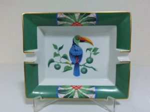 エルメス HERMES エレファント 象 小物入れ ジュエリートレイ アッシュ  