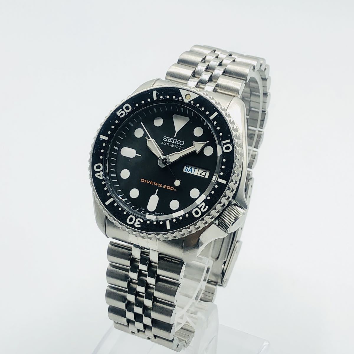 SEIKO セイコー ダイバーズ 自動巻き メンズ腕時計 デイデイト 稼働 1円～ 希少 SEIKO セイコー ダイバーズ 200m 7S26-0020 ペプシベゼル