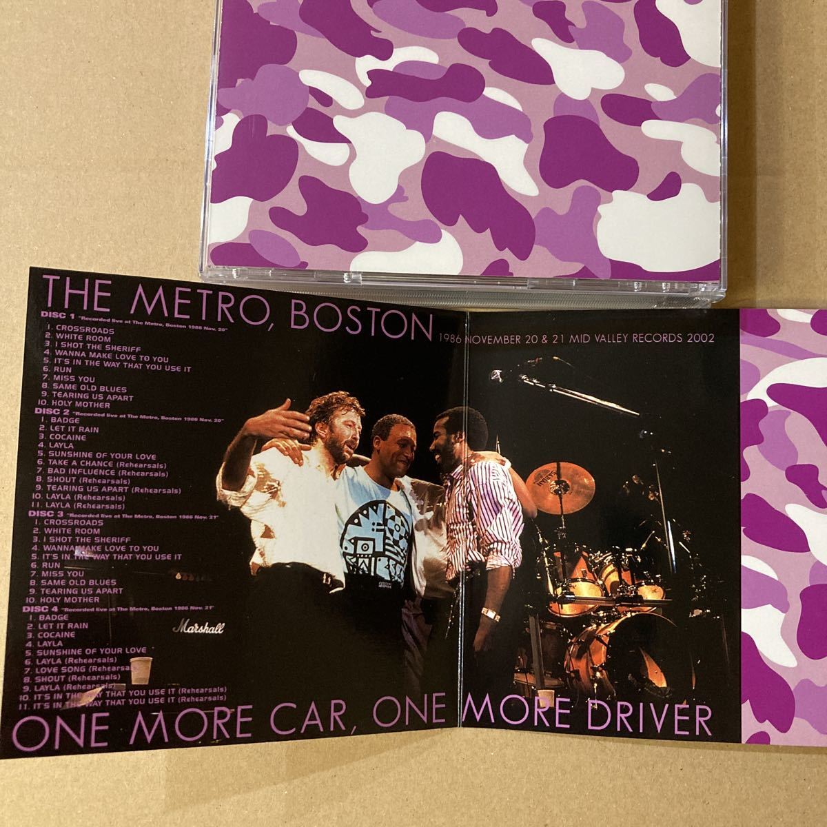 洋楽 4CD Eric Clapton / Metro Eric 4CD Clapton ⁄ Metro 洋楽 CD Pleasure Dominos -「Blues