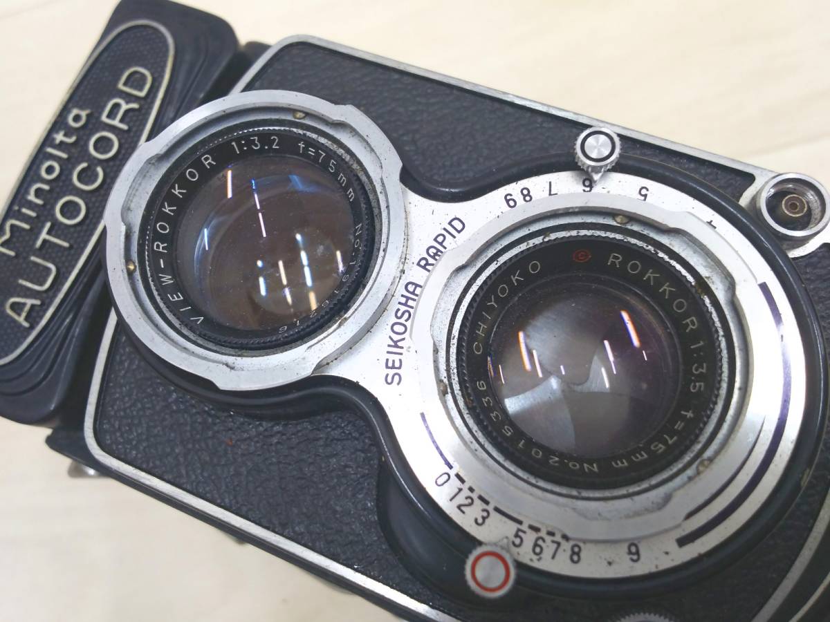 Minolta Camera Autocord | Blue Moon ミノルタ Medium – III AUTOCORD