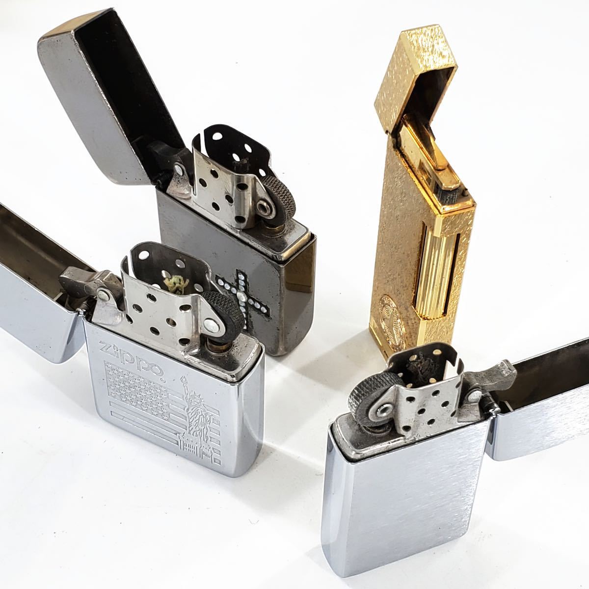 ブランドライター☆まとめ】KQ-6 zippo ジッポー マルマン ガス