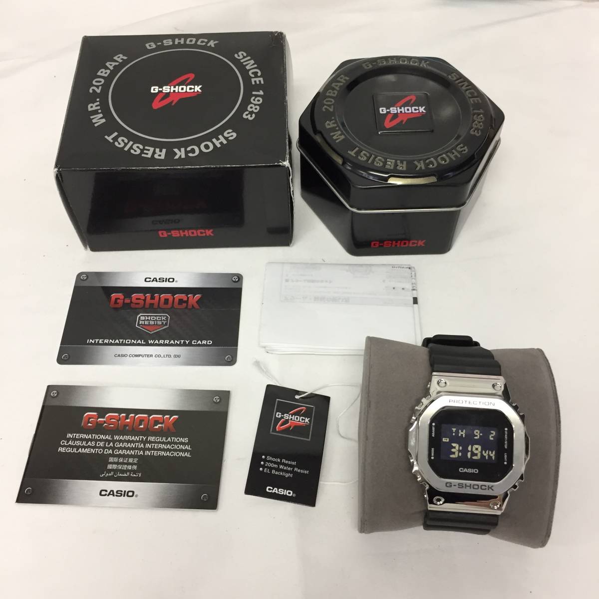 CASIO メタルカバード GM-5600 G-SHOCK G-SHOCK CASIO | 静岡の宝石・時計専門店 GM-5600＞メタルカバード