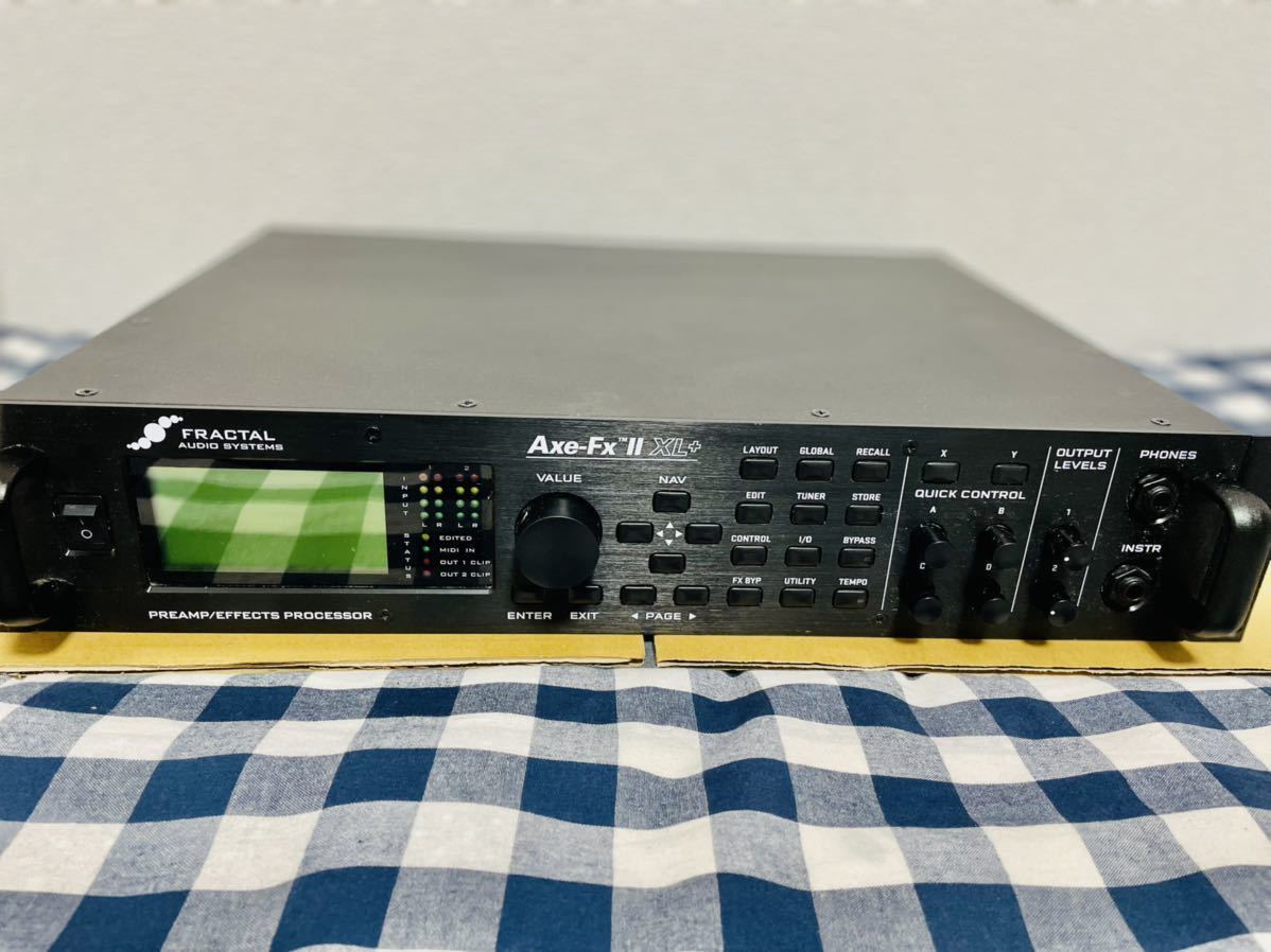 FRACTAL AUDIO SYSTEMS AXE-FX2 XL+ アンプシミュレーター エレキ