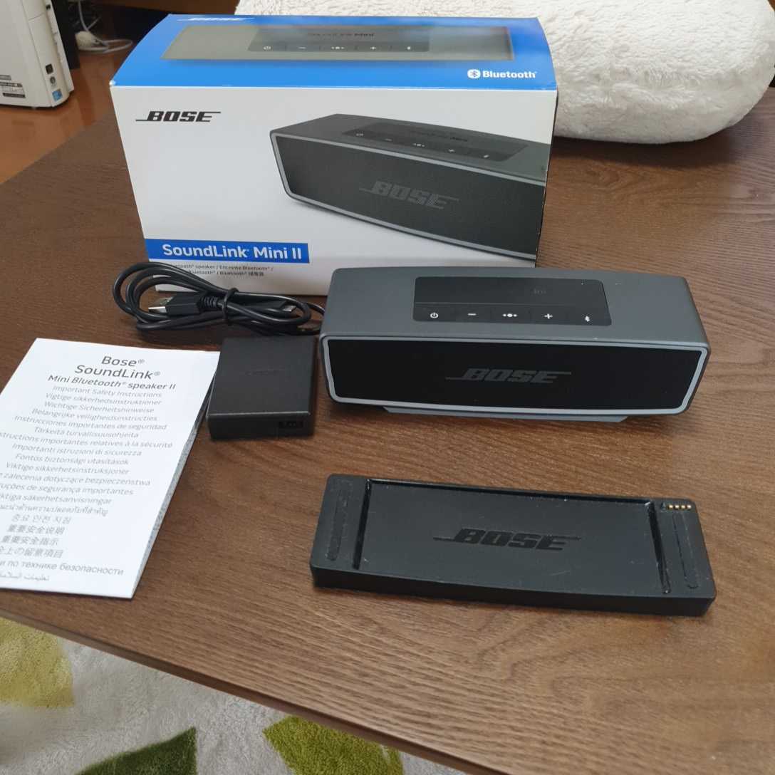 【送料無料，人気SALE】 ジャンク品 BOSE SoundLink mini Ⅱ(スピーカー本体)｜売買されたオークション情報、yahooの商品情報をアーカイブ公開 - オークファン BOSE