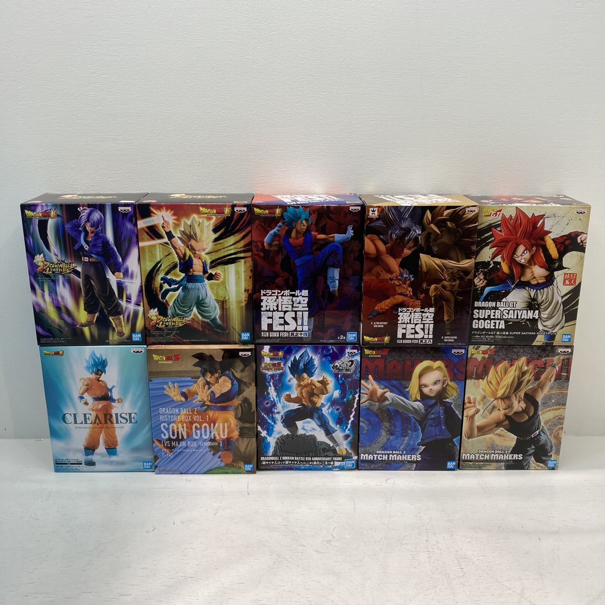 D83 1円～ ドラゴンボール ② フィギュア プライズ トランクス 18号 