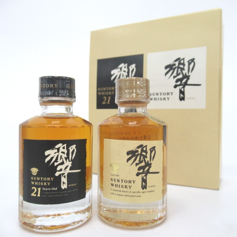 SALE，HOT大阪府配送限定 サントリー 響 21年 1899 ミニボトル2本セット 50ml 箱付(日本)｜売買されたオークション情報、yahooの商品情報をアーカイブ公開 - オークファン 日本