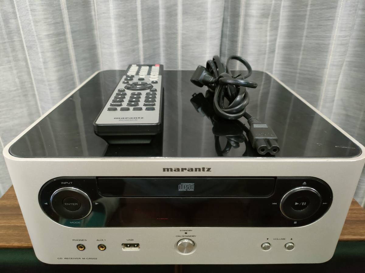 M-CR502 Marantz CD marantz | Receiver 音質 ▽ AIRBOW 試聴 TEAC