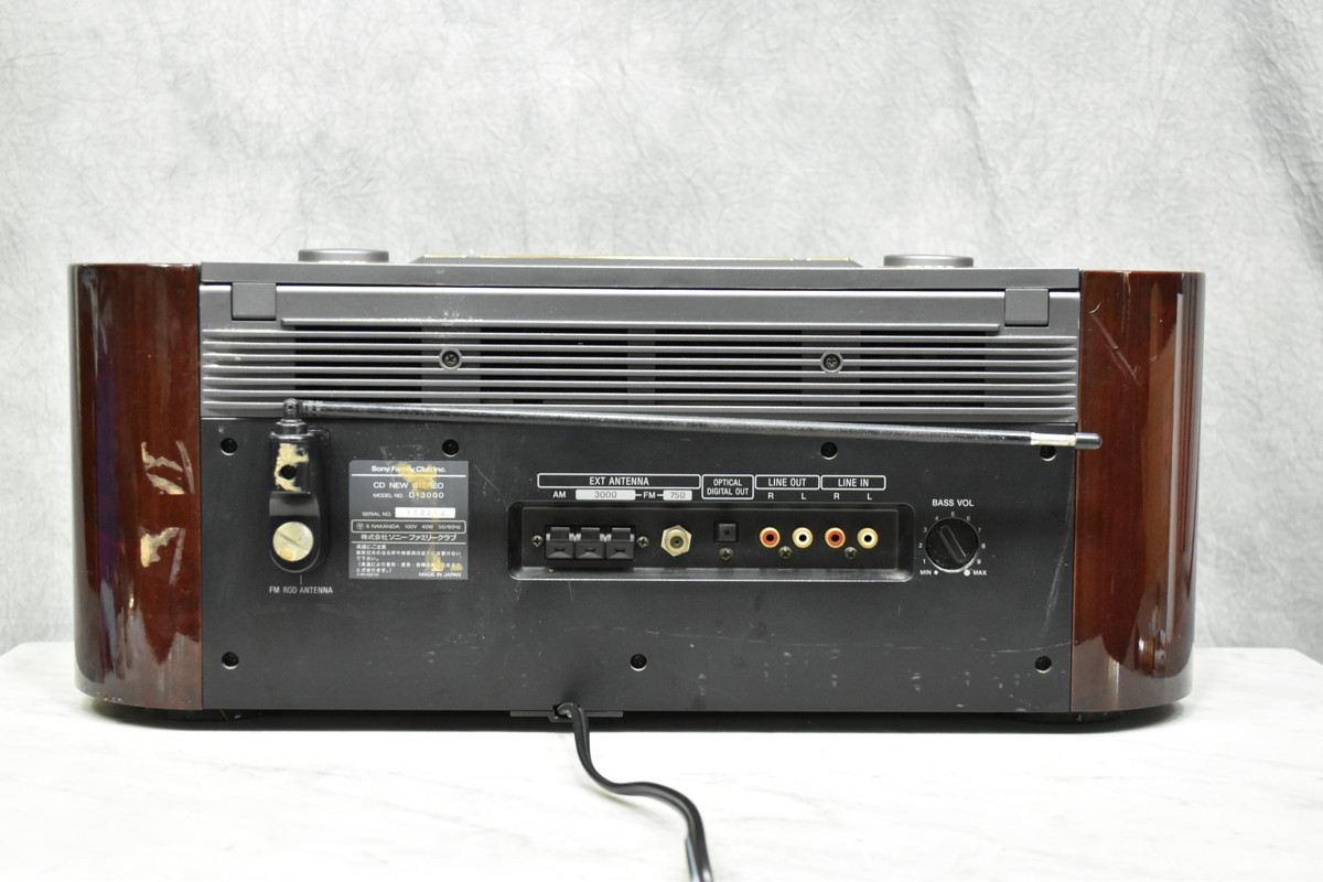 SONY ソニー D-3000 Celebrity セレブリティ CDデッキ GIUGIARO ①