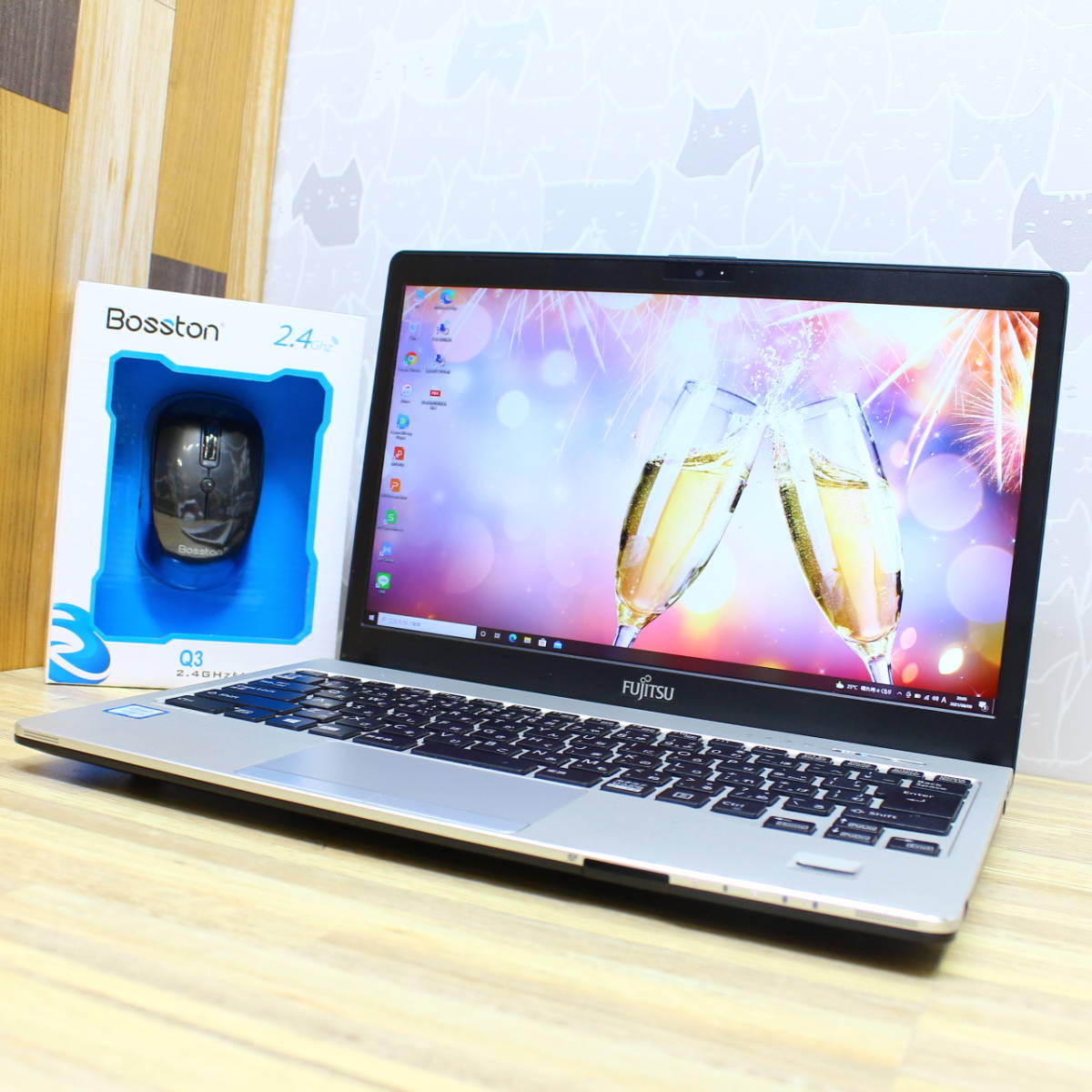 ★美品★2016年モデル！爆速SSD！メモリ8GB！バッテリー良好！高性能6世代i5！Webカメラ 無線 S936 最新Win10 リカバリ Office2019★P32915