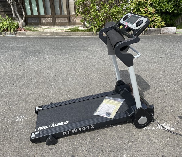 2025，100%新品 &sect;綺麗 アルインコ/ALINCO プログラム電動ウォーカー AFW3012 FITNESS PRO ウォーキングマシン/ルームランナー マット付 L09114(ランニングマシン、ウォーキングマシン)｜売買されたオークション ランニングマシン、ウォーキングマシン